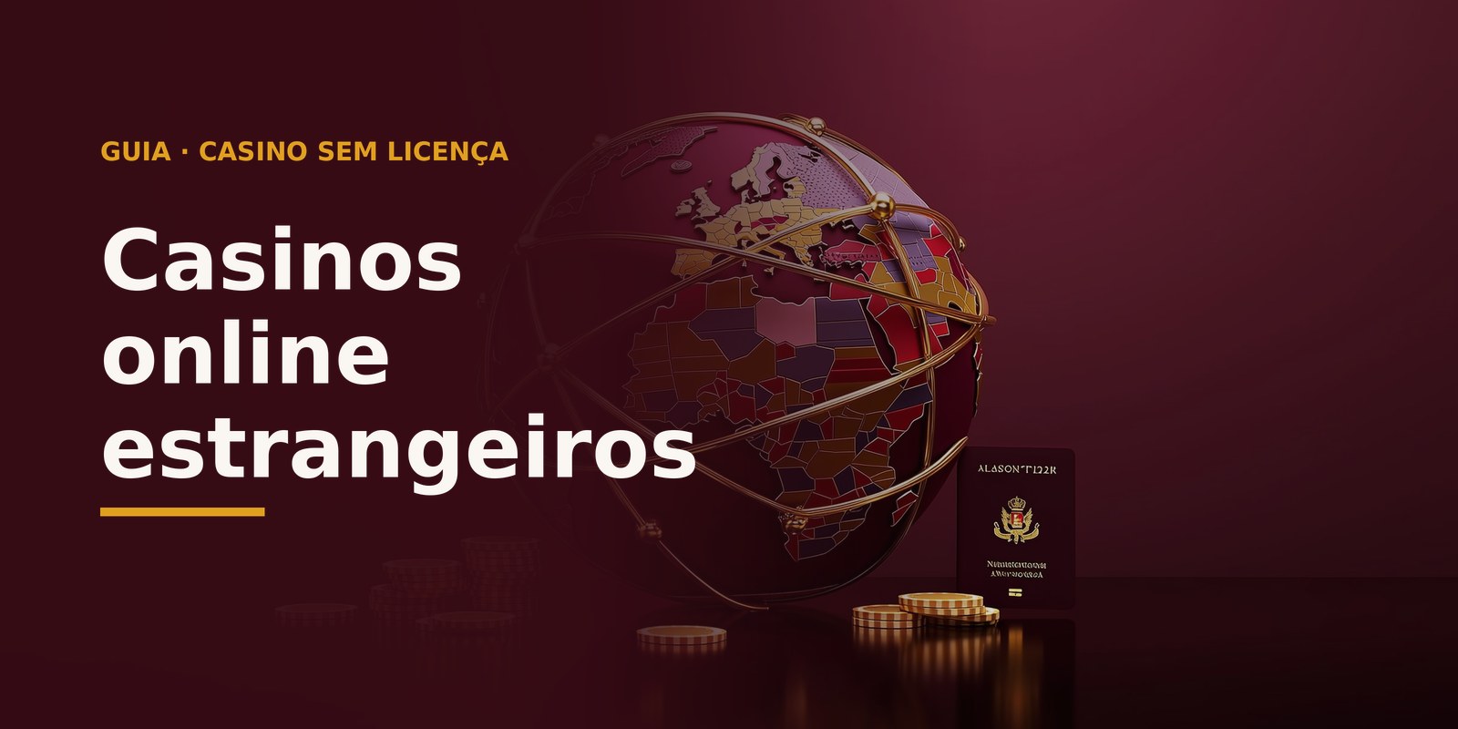 O catálogo de jogos dos casinos estrangeiros